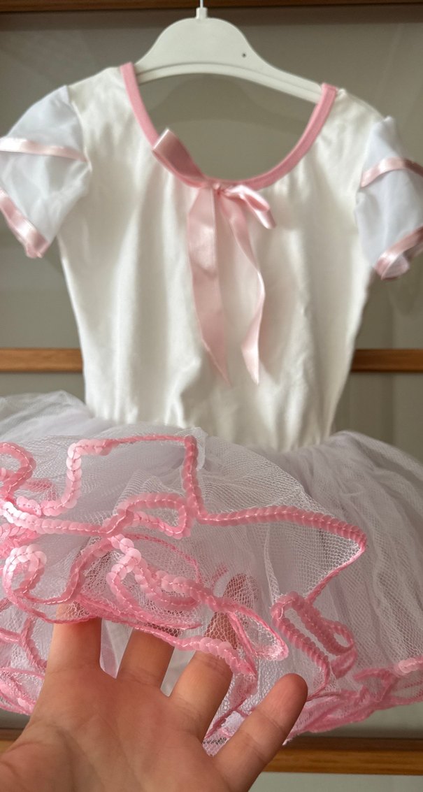 Kız Çocuk Pembe bale kostümü - Görsel 3