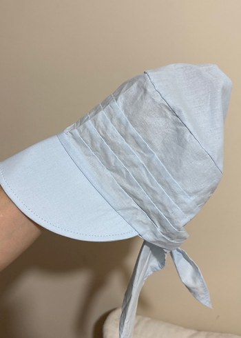 Ense korumalı bebek şapkası - Görsel 5