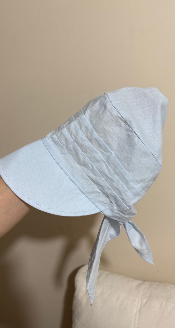 Ense korumalı bebek şapkası - Görsel 5