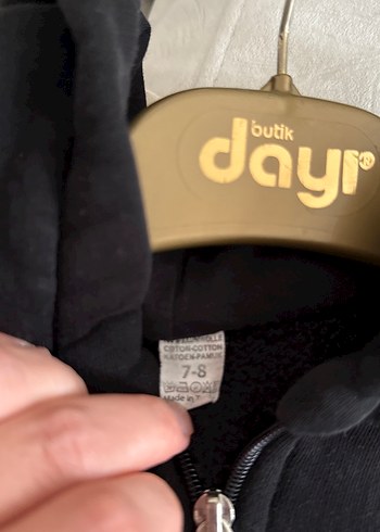 Kız çocuk fermuarlı hırka - Görsel 2