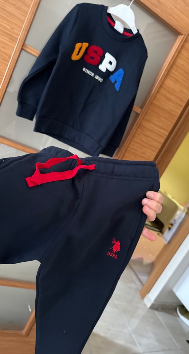 U.S  Polo Assn erkek çocuk alt üst takım - Görsel 3
