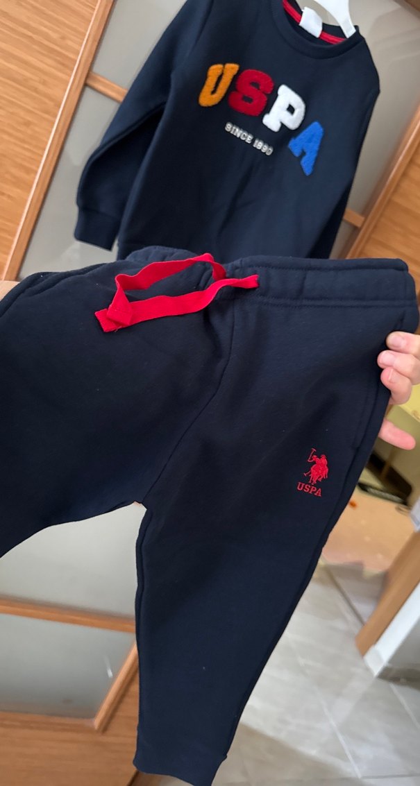 U.S  Polo Assn erkek çocuk alt üst takım - Görsel 2