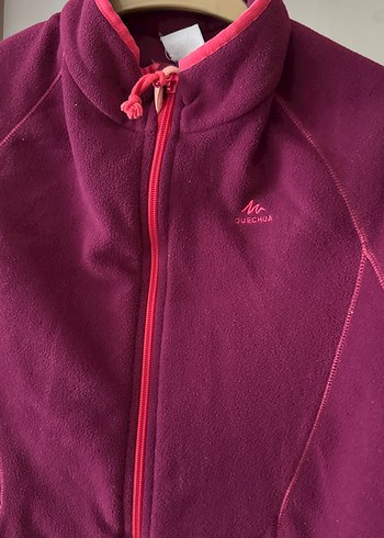 Kadın fermuarlı polar hırka - Görsel 2