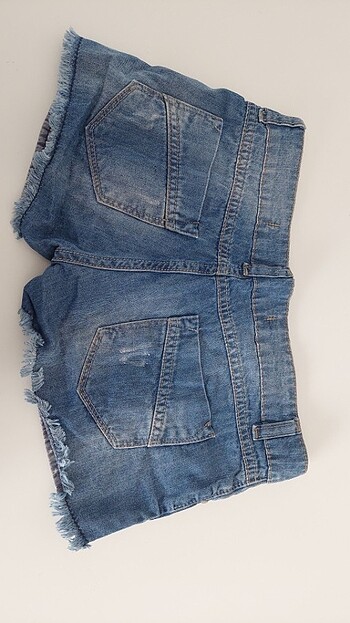 36 Beden mavi Renk Denim şort