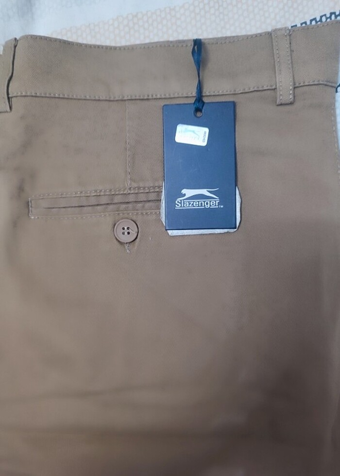 SLAZENGER SIFIR KISA PANTOLON - Görsel 4