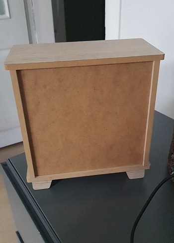 çekmeceli ahşap kutu - Görsel 4