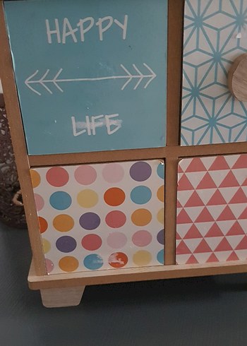 çekmeceli ahşap kutu - Görsel 5