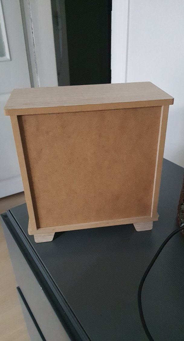 çekmeceli ahşap kutu - Görsel 4