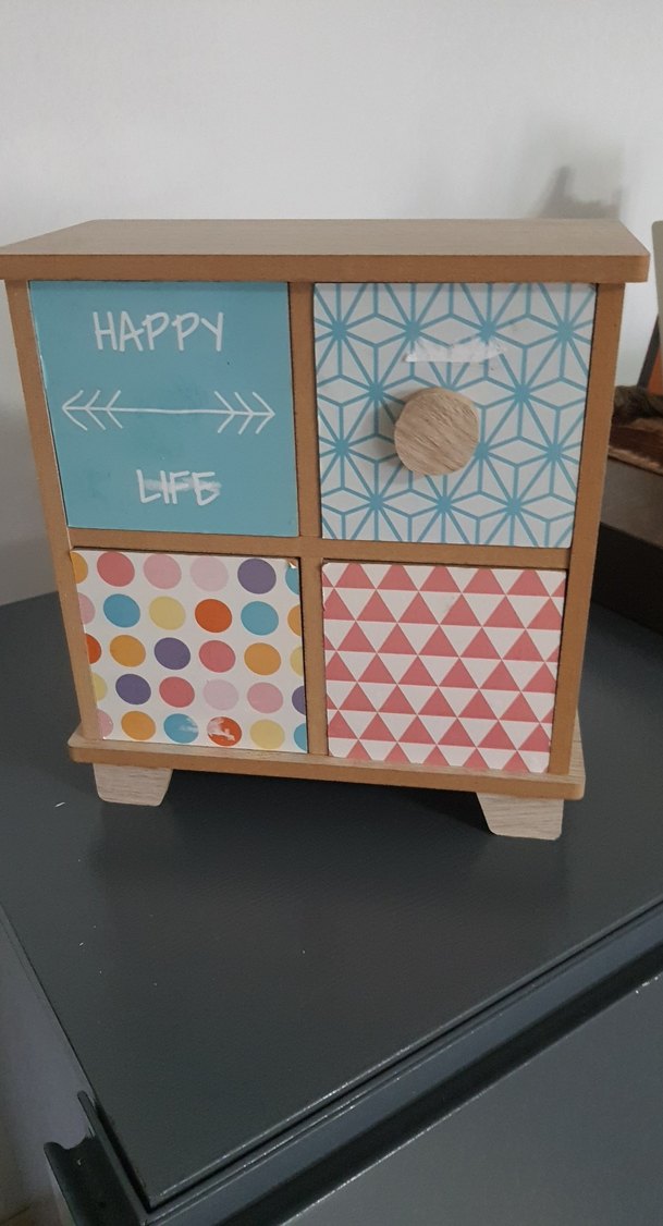 çekmeceli ahşap kutu - Görsel 2