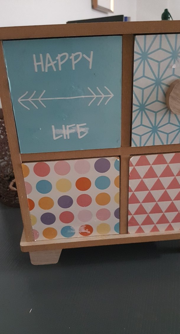 çekmeceli ahşap kutu - Görsel 5