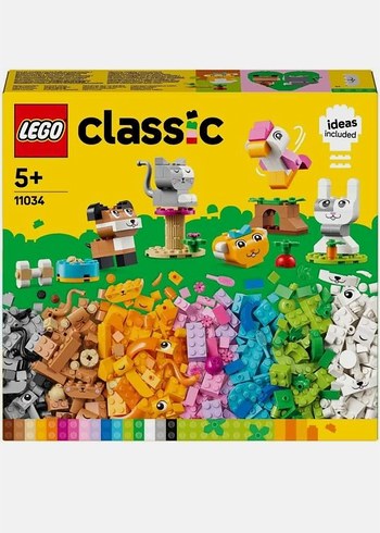 LEGO Classic 11034 Renkli Blok Seti 5+