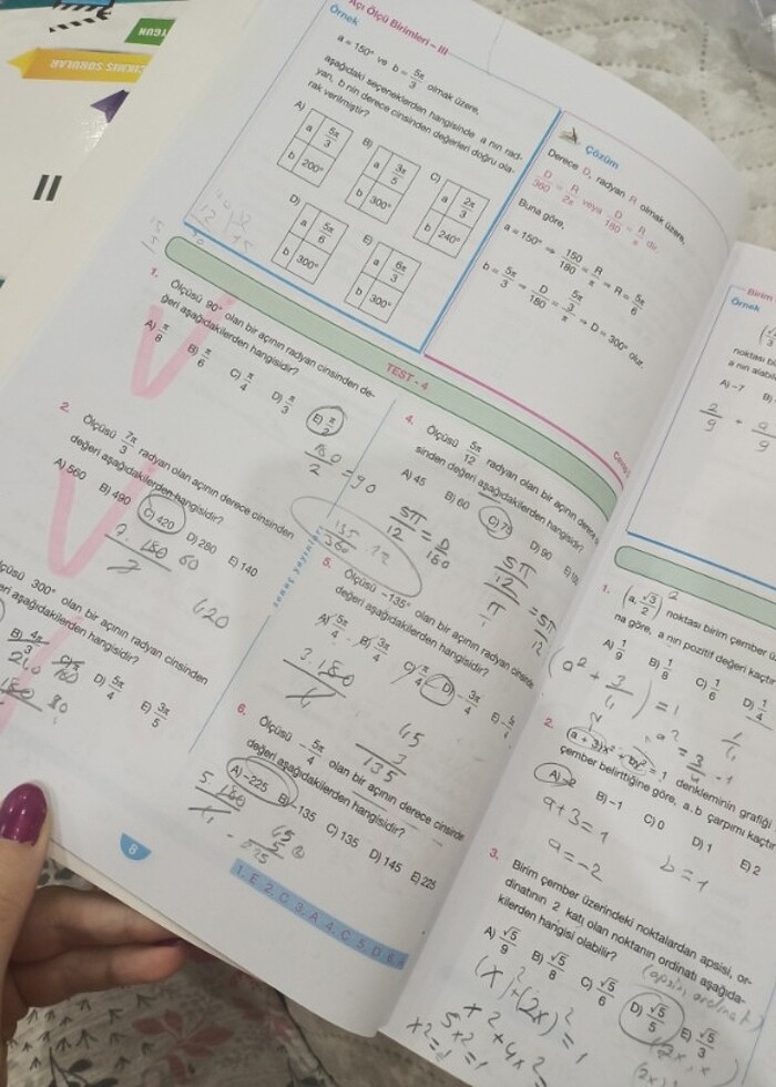 Sonuç trigonometri logaritma fasikül  - Görsel 2