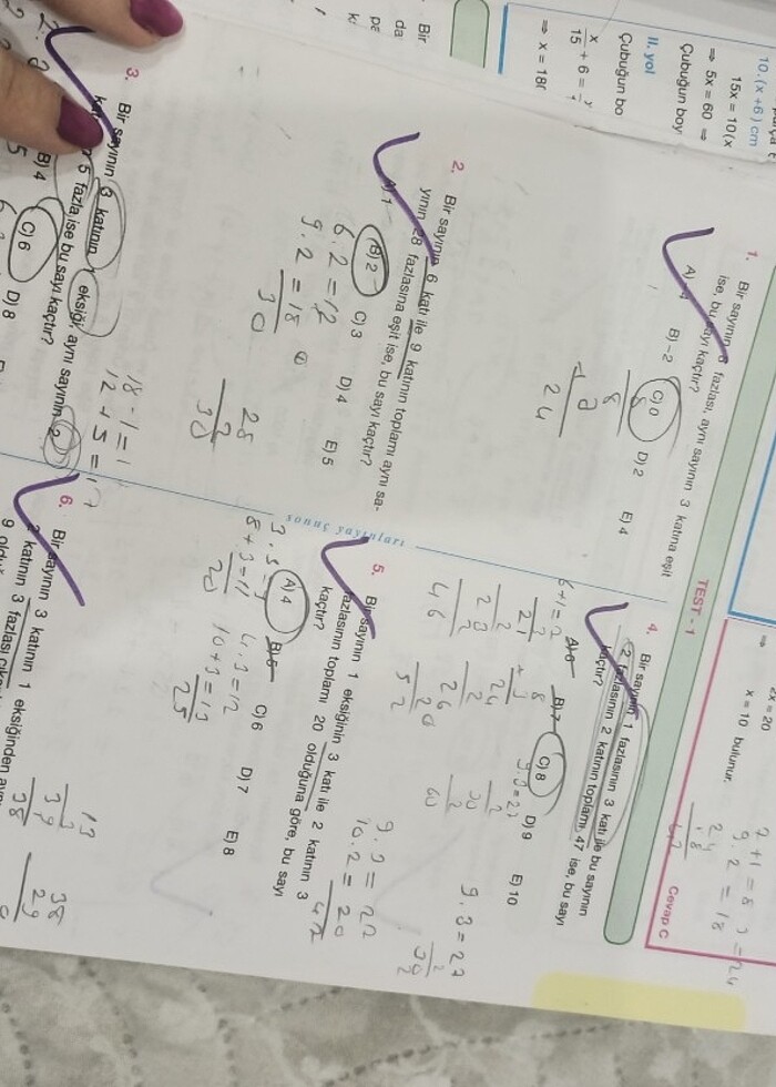 Sonuç oran orantı -problemler - Görsel 3