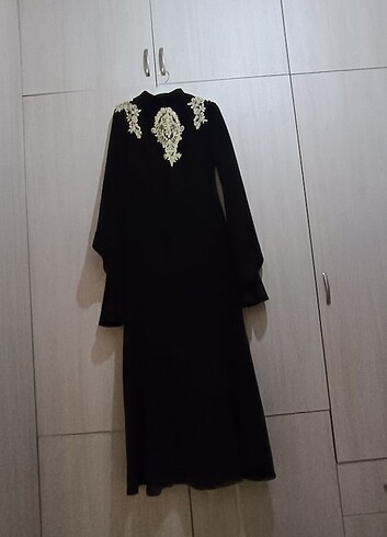 38 Beden siyah Renk Abiye şık elbise