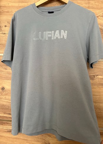 Gri Lufian Marka Kısa Kollu Tişört
