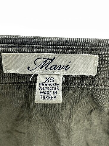 xs Beden haki Renk Mavi Jeans Gömlek %70 İndirimli.