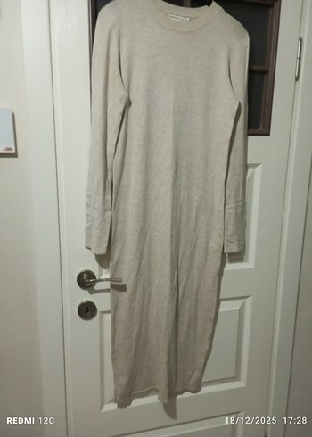 Bej Kadın Triko Uzun Kollu Kazak - Görsel 11