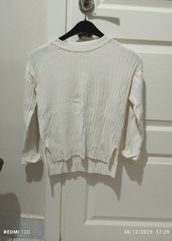 Bej Kadın Triko Uzun Kollu Kazak - Görsel 10