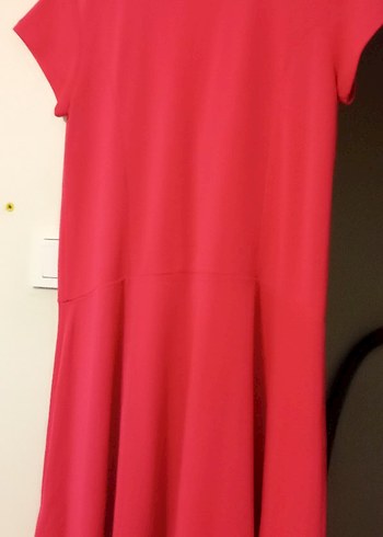 Siyah Piliseli Midi Elbise - Görsel 12