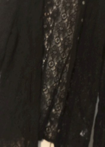 Siyah Piliseli Midi Etek - Görsel 3