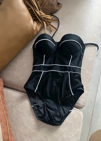 Siyah Strappy Midi Mayo
