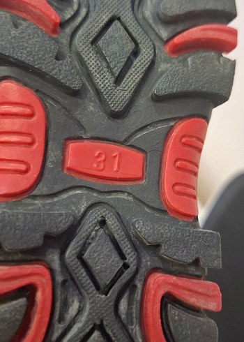 31 Beden Erkek Çocuk Kahverengi Kamuflaj Bot