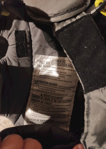 Infantino 2 Pozisyonlu Havalandırmalı Kanguru Gri - Görsel 6