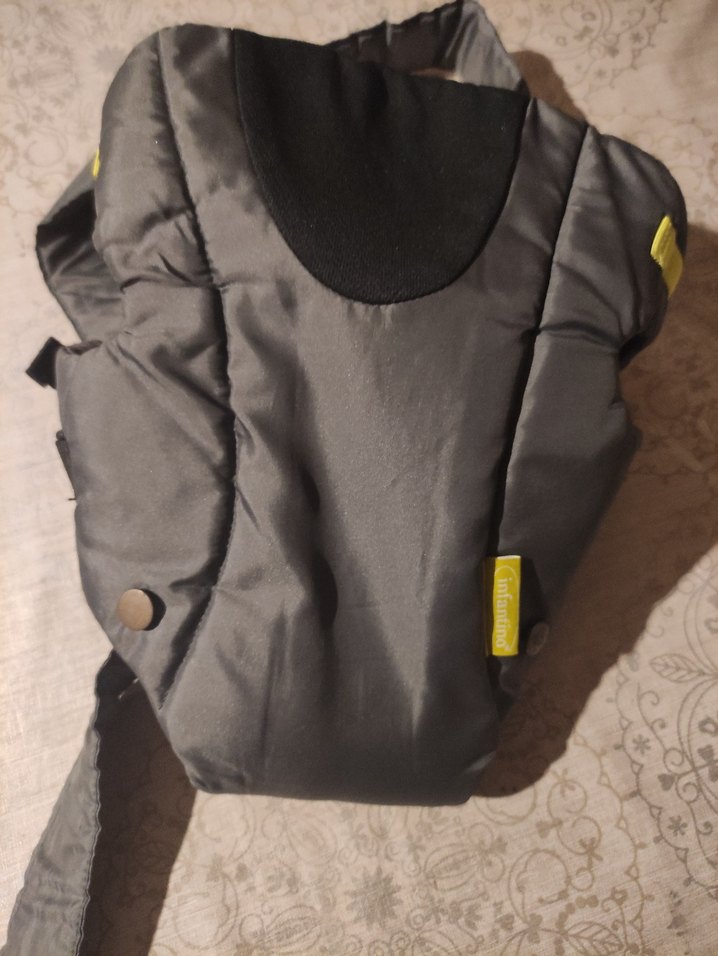 Infantino 2 Pozisyonlu Havalandırmalı Kanguru Gri - Görsel 4