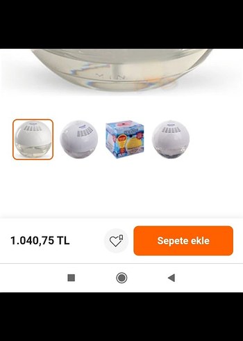 Beyaz Hava Temizleyici ve Nemlendirici - Görsel 6