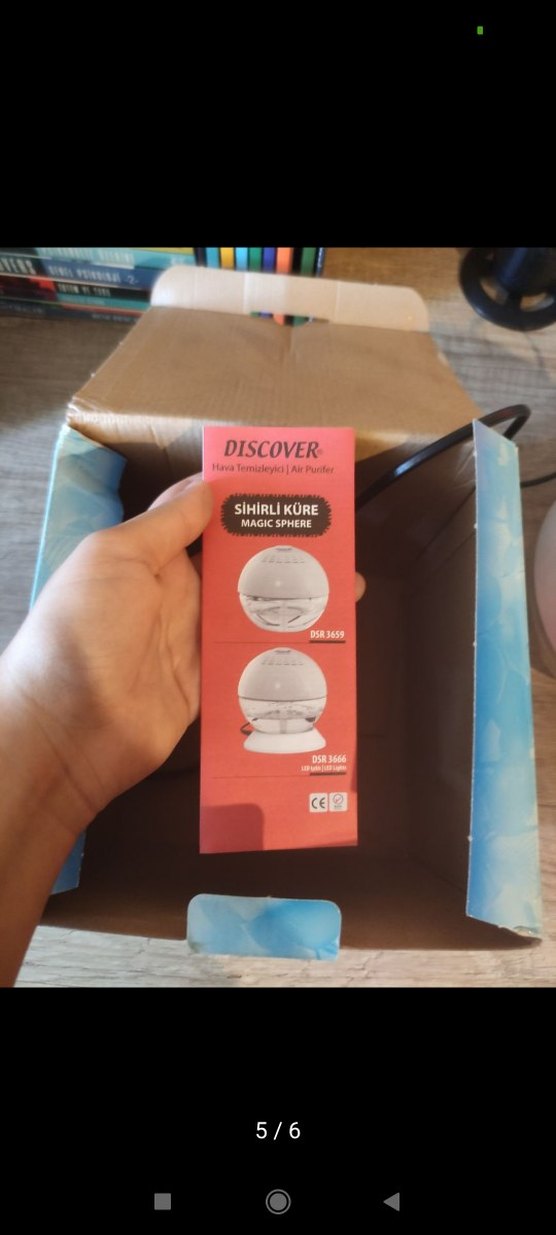 Beyaz Hava Temizleyici ve Nemlendirici - Görsel 5