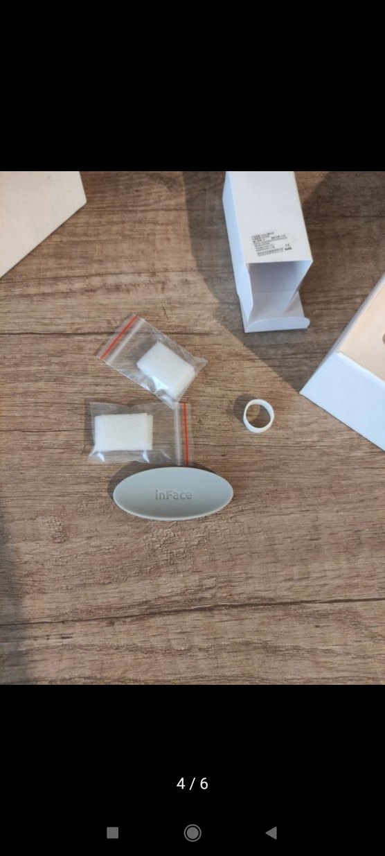 inFace Gri Beyaz Yüz Temizleme Cihazı - Görsel 4