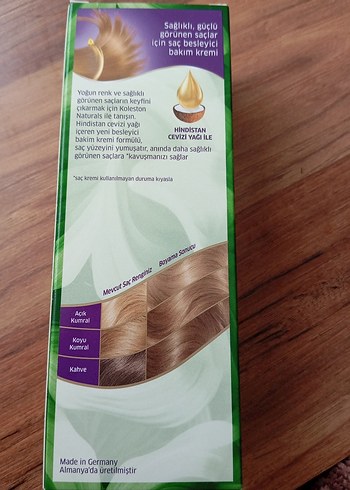Wella Koleston Naturals 8/1 Açık Kumral Saç Boyası - Görsel 2