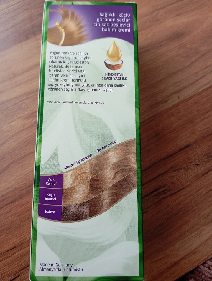 Wella Koleston Naturals 8/1 Açık Kumral Saç Boyası - Görsel 2