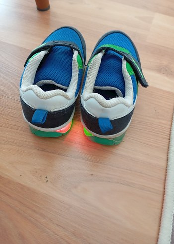 26 Beden Mavi Erkek Çocuk Spor Ayakkabı Velcro