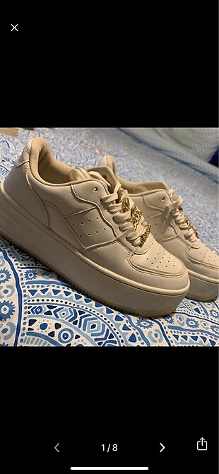 Bershka beyaz sneaker