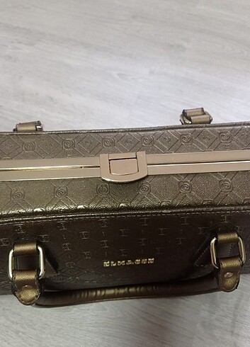 Bakır rengi abiye çanta  - Görsel 5