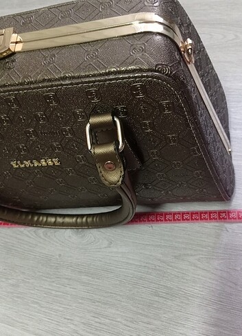 Bakır rengi abiye çanta  - Görsel 8