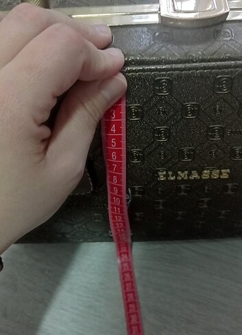 Bakır rengi abiye çanta  - Görsel 9