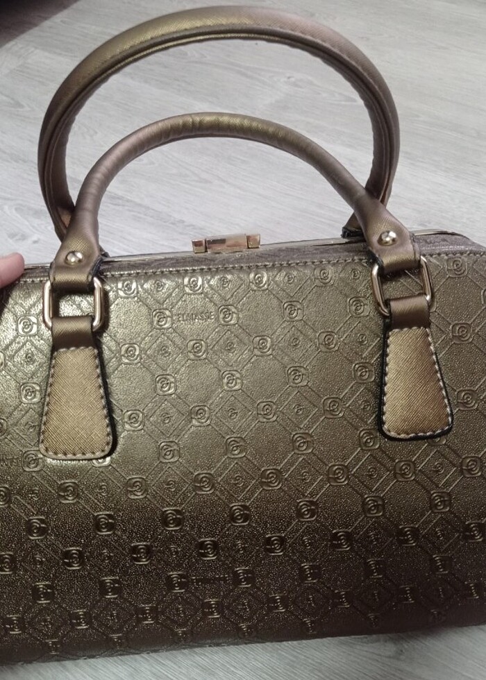 Bakır rengi abiye çanta  - Görsel 2