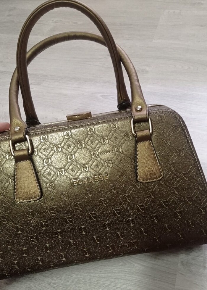 Bakır rengi abiye çanta  - Görsel 3