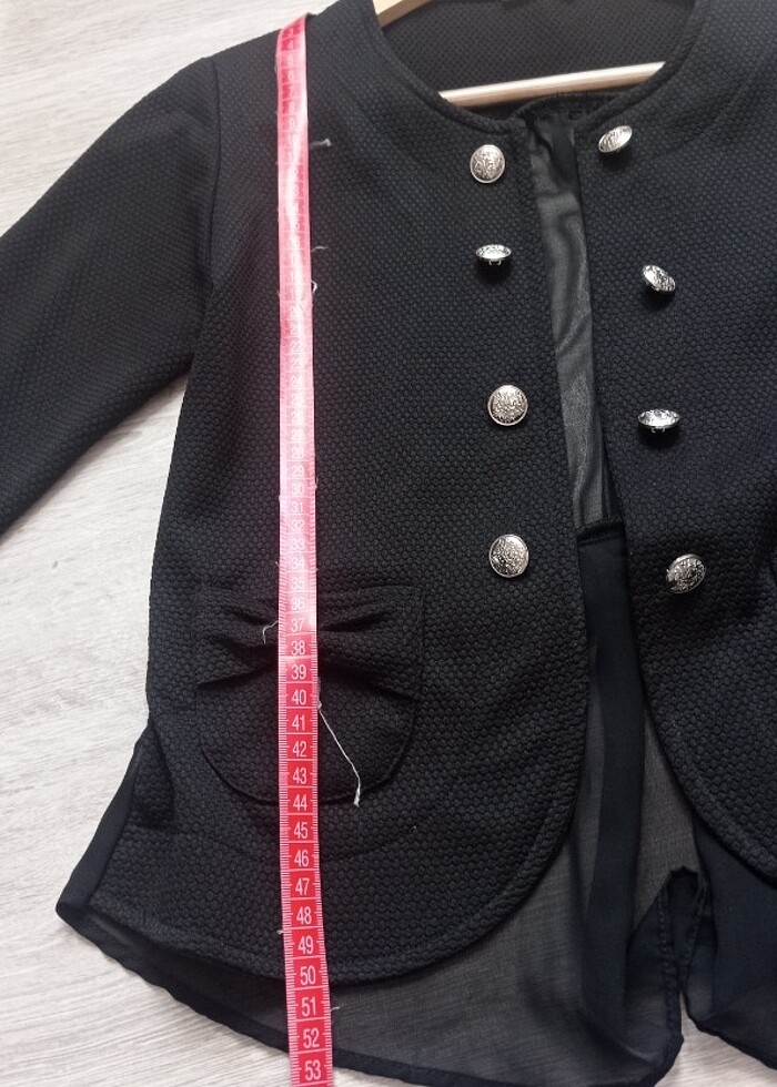 Siyah bayan ceket  - Görsel 4