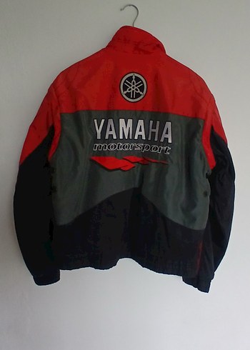 Kırmızı Gri Yamaha Motosiklet Yelek Ceket - Görsel 2