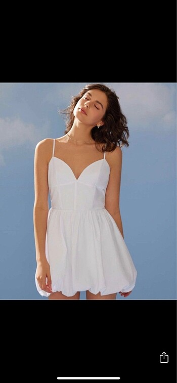xs Beden Zara balon elbise