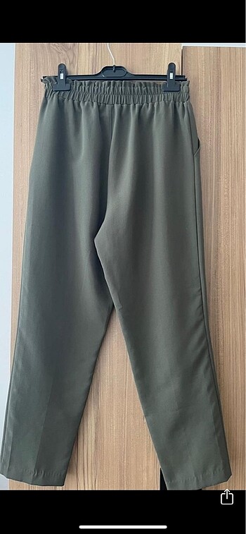 Stradivarius Stradivarius yeşil havuç pantolon