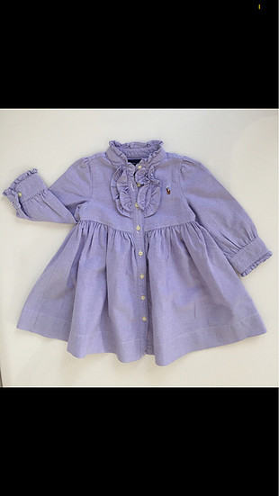 Ralph Lauren Ralph Lauren kız bebek elbise 