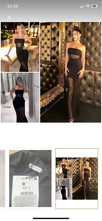 xs Beden Bershka elbise