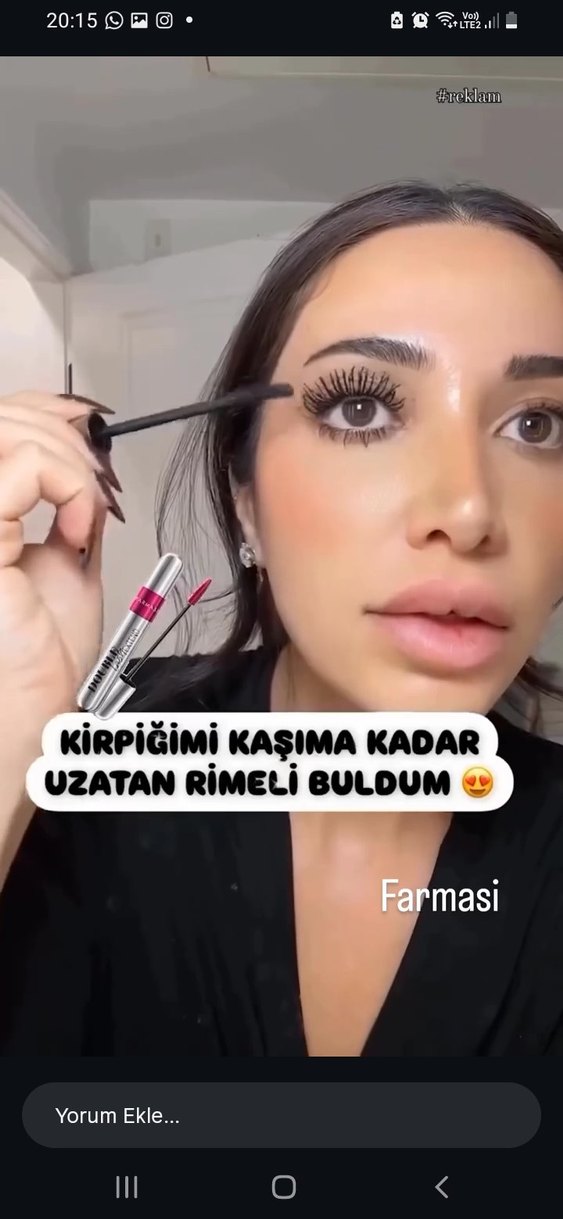 Farmasi Double Lash Extend Pembe Maskara - Görsel 4