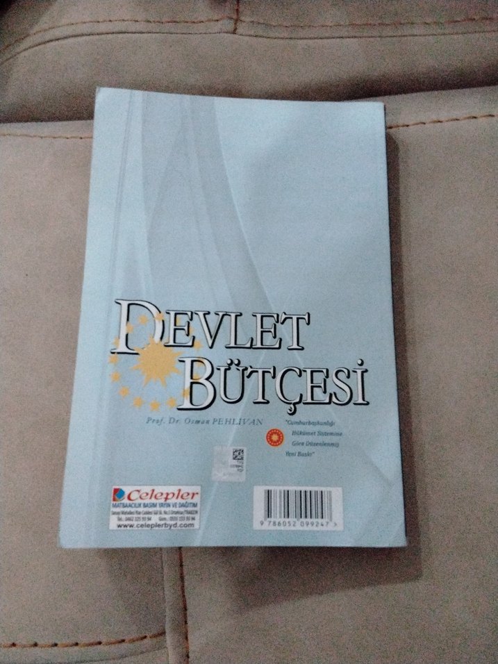 Devlet Bütçesi Kitabı - Prof. Dr. Osman Pehlivan - Görsel 2