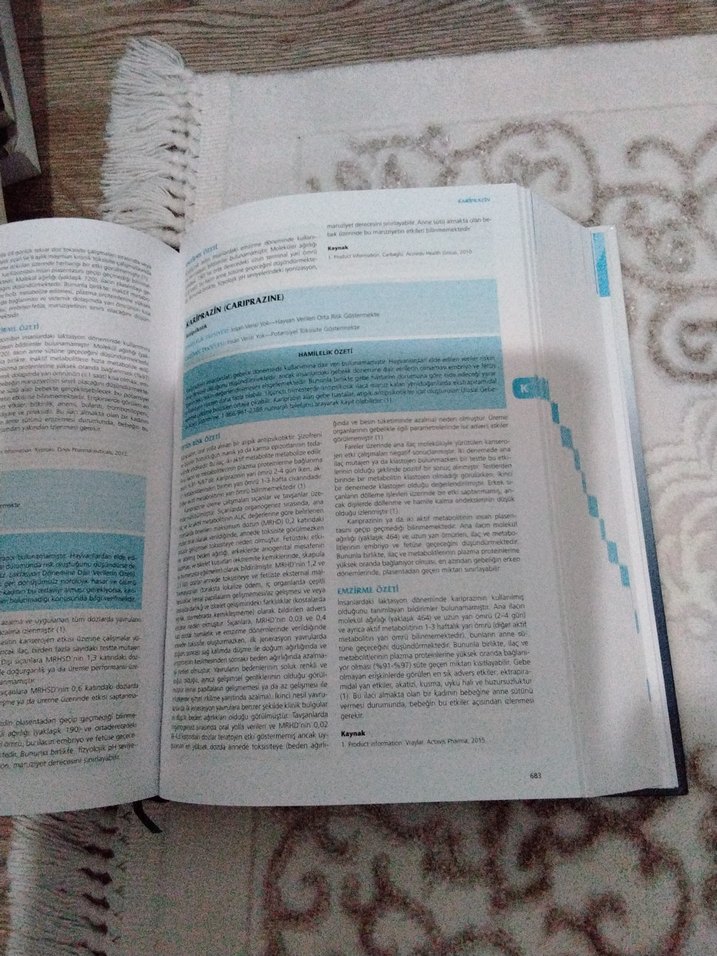 Gebelik ve Laktasyon Döneminde İlaç Kullanımı Kitabı - Görsel 3