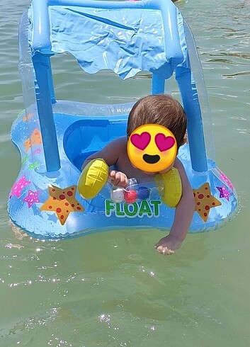 Baby Center İNTEX BABY FLOAT gölgelikli simit